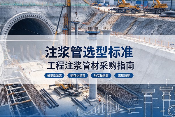 皇姑注浆管选型标准
